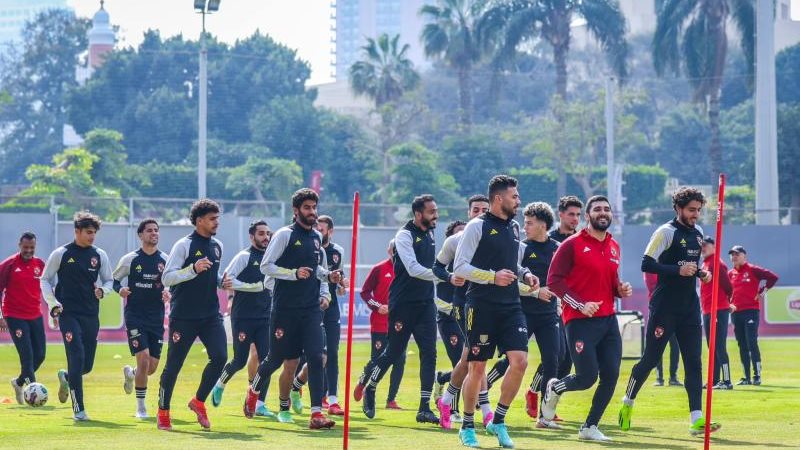 تدريبات الأهلي استعدادا