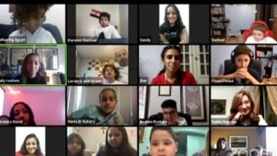 وزيرة الهجرة تشارك أطفال المصريين بأمريكا معسكر ”اتكلم عربى” عبر زووم