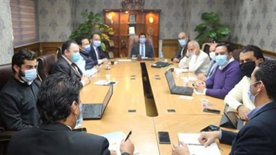 وزير الرياضة يلتقي اللجنة المنظمة لبطولة العالم لليد