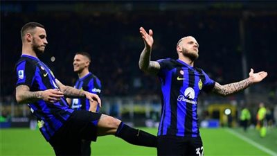 إنتر ميلان يتقدم على جنوى بهدفين نظيفين في الشوط الأول بالدوري الإيطالي