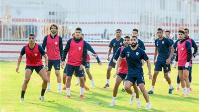 حماس وجدية في مران الزمالك الأخير قبل موقعة نصف نهائي الكأس