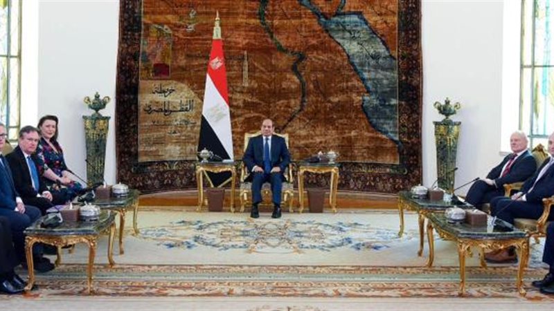 لقاء الرئيس السيسي