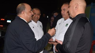 مصيلحى يدعم الإتحاد السكندري بالسويس قبل مواجهة الأهلي بالكأس