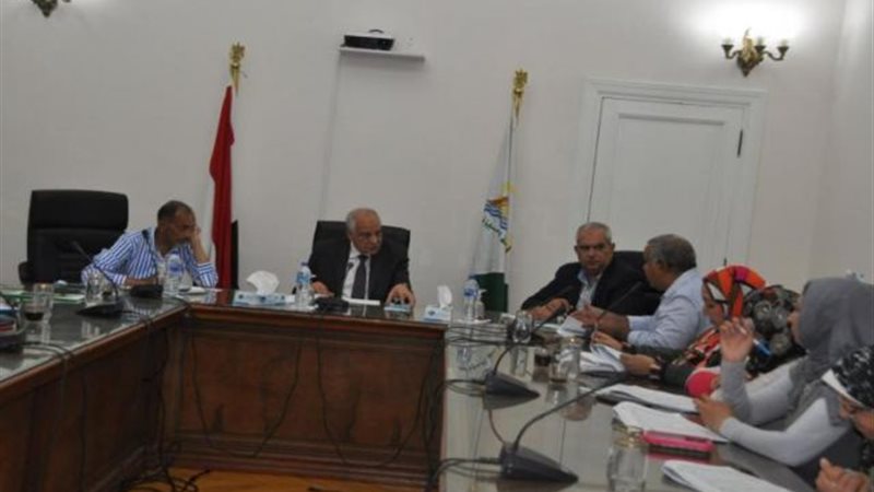 لقاء محافظ الجيزة