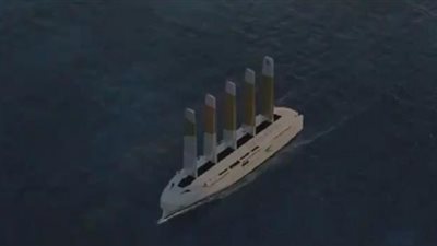 «بتكبر لوحدها».. حكاية السفينة العملاقة القابلة للتمدد بأكبر أشرعة فى العالم