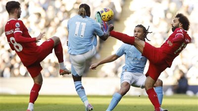 بعد 15 دقيقة .. تعادل سلبي بين ليفربول ضد مانشستر سيتى في الدوري الإنجليزي