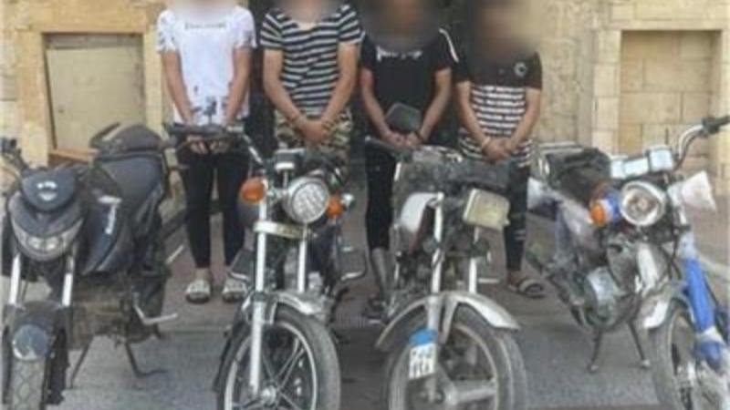 حبس المتهمين بسرقة