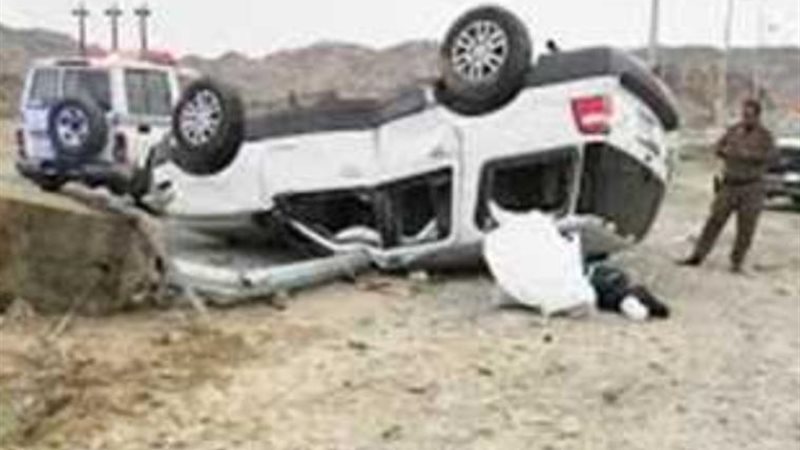 أصيب 4 أشخاص في حادث