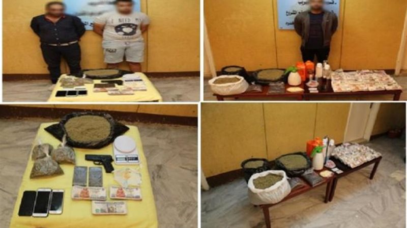ضبط 3 أشخاص بالقاهرة