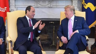 تفاصيل مباحثات السيسى مع ترامب بشأن القضايا ذات الاهتمام المشترك