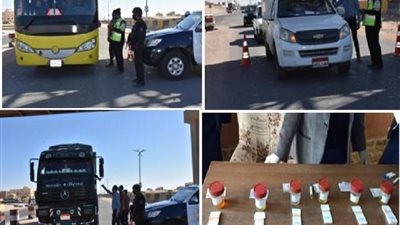 حملات أمنية مُكثفة على الطرق للكشف عن السائقين المتعاطين للمخدرات