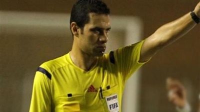 الحنفي حكما لنهائي الكأس