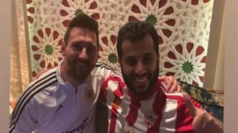 ميسي وتركي آل الشيخ