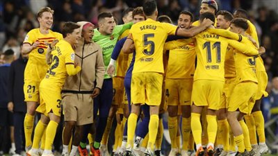 75دقيقة.. برشلونة يتقدم ضد أتلتيكو مدريد بثلاثية نظيفة في الدوري الإسباني