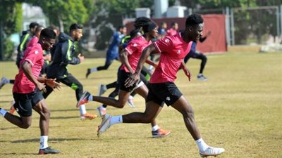 كوبيناه وبونسو يشاركان في مران سيراميكا كليوباترا لأول مرة