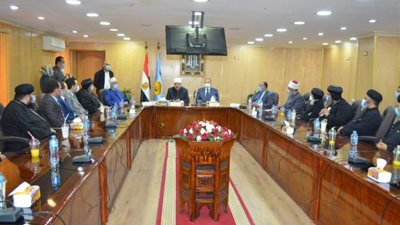 وزير الأوقاف لرجال الدين المسيحي: مصر تعيش أزهى عصور المواطنة المتكافئة