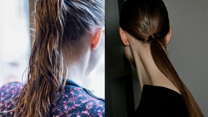 تسريحة ذل الحصان