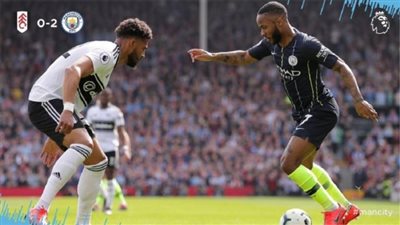 ”سترلينج ودي بروين” يقودان السيتي لفوز على فولهام بهدفين