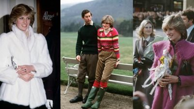 الأميرة الراحلة ديانا.. تعرف على أفضل إطلالات أيقونة الموضة الشتوية