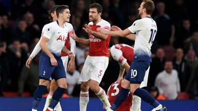 النني بديلا في تشكيل أرسنال لمواجهة توتنهام