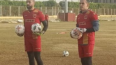 عامر عامر يشارك لأول مرة في مران سيراميكا كليوباترا