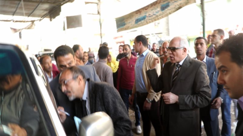 جولة محافظ الجيزة