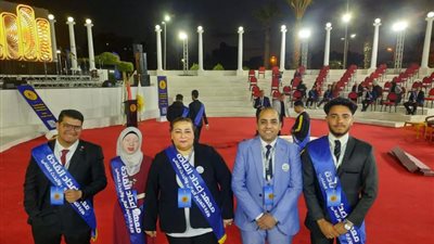فوز فريق ”مبدعون باختلاف” جامعة القاهرة بالمركز الأول للملتقى القمي للمبادرات الطلابية