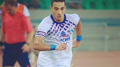 إصابة أحمد ياسر لاعب البنك الأهلي بفيروس كورونا