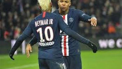 مبابي يتفوق على ميسي في دوري الابطال