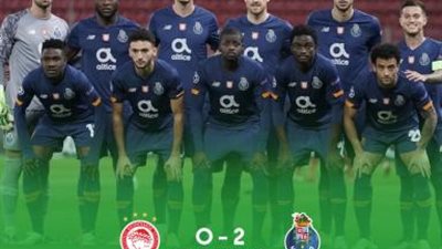 بورتو يضرب أولمبياكوس بهدفين ويتأهل على حسابه لـ16 الأبطال رفقة السيتي