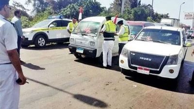 الحالة المرورية اليوم الإثنين 1-4-2024 بالقاهرة والجيزة