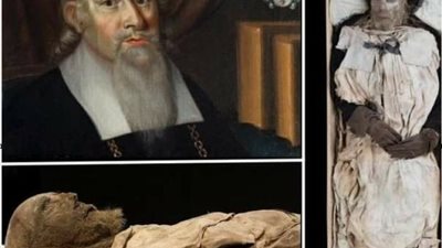 لغز قبر الأسقف السويدي الذي حيّر العلماء وسر الطفل المحنّط بين ساقيه