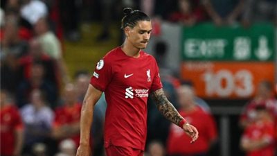 ليفربول يتقدم ضد شيفيلد يونايتد بهدف نونيز في الشوط الأول بالبريميرليج