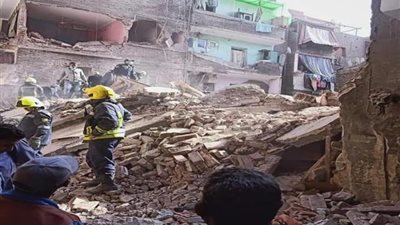 نائب محافظ القاهرة يكشف ملابسات حادث عقار حدائق القبة المنهار