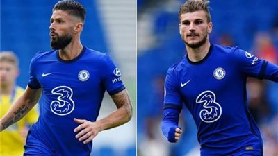 ”فيرنر وجيرو” يقودان هجوم تشيلسي لمواجهة إيفرتون في البريميرليج