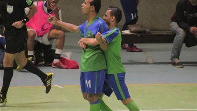 المقاصة يتصدر ترتيب دوري الصالات بالفوز على اتحاد الشرطة (3_1)