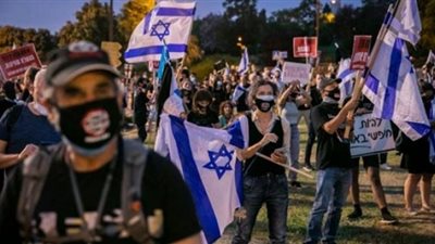 إسرائيل تحترق.. مظاهرات عنيفة تضرب تل أبيب