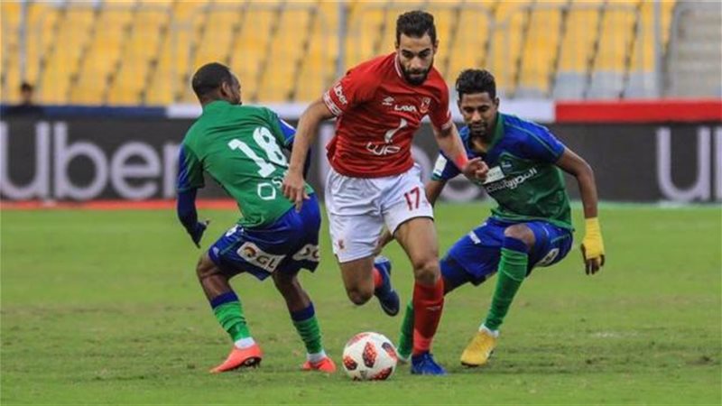 الأهلي ضد المقاصة