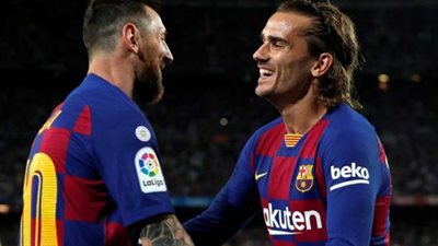 ميسي وجريزمان يقودان تشكيل برشلونة أمام ليفانتي