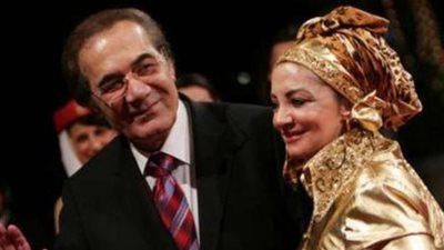 شهيرة تنشر صورة مع الراحل محمود ياسين وتعلق: خلاص مش هشوفك تاني