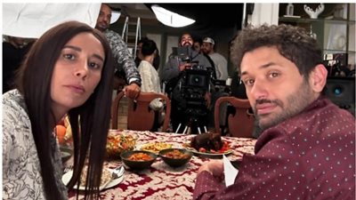 دنيا ماهر تعبر عن سعادتها بنجاح مسلسل خالد نور وولده نور خالد