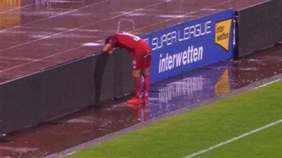 صورة..حسرة عمرو وردة بعد أن أهدر ركلة جزاء  بالدوري اليوناني