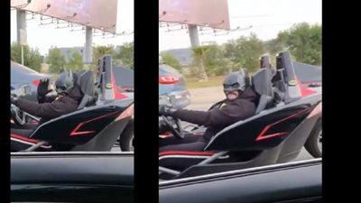 وأخيرًا في الشيخ زايد.. حكاية «بات مان» الذى أثار الجدل على السوشيال ميديا