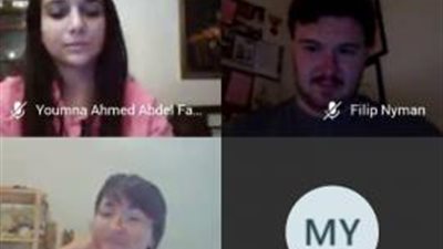 يمنى الديب وآية سيد.. بنتين من مصر .. يعرضن تجربة صندوق مكافحة الإدمان أمام الأمم المتحدة