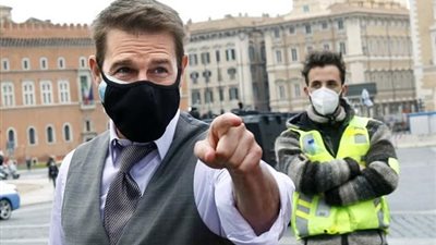 توم كروز يعاقب ممثلين لانتهاك الاجراءات الاحترازية اثناء تصوير ”المهمة المستحيلة 7”