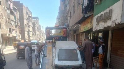 عقب إجازة العيد.. «الجيزة» ترفع 1600 حالة إشغال وتعدي علي الطريق العام