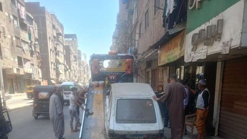 جانب من حملات الإشغالات