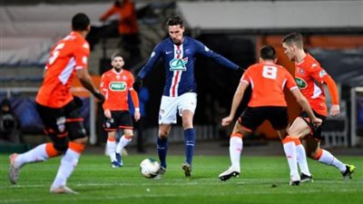 باريس سان جيرمان يفوز بثنائية على لوريان بالدوري الفرنسي