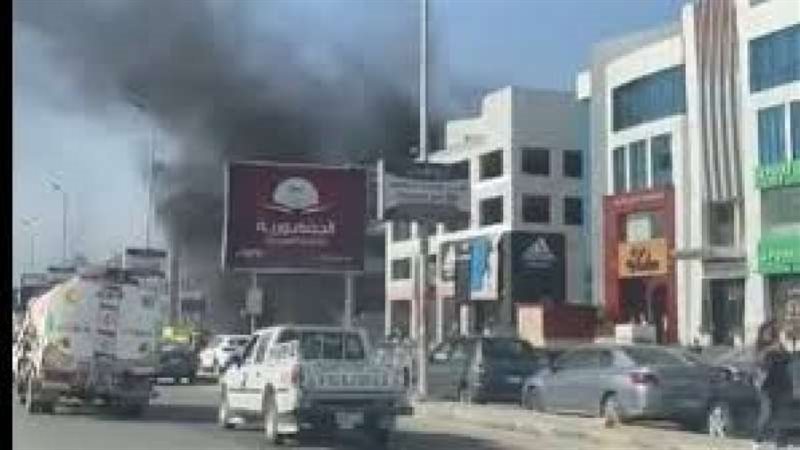 حريق مول أسوان