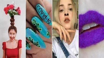 أغرب تقاليع الموضة.. مانيكير كورونا.. الرموش الصناعية داخل الأنف